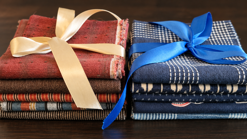 Japanse stoffenbundels met fat quarters