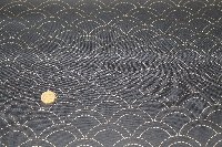 sashiko fabric pre-printed indigo #9  (price for 25cm)