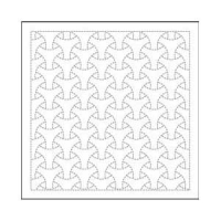 sashiko patroon #45: marubishamon