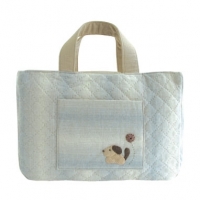 patchwork kit: houses tote