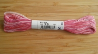 sashiko garen 20 m #53: gemeleerd (wit en roze)