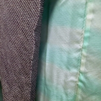 Vintage haori jacket, shibori silk purple