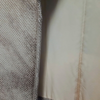 Vintage haori jacket, shibori silk brown
