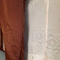 Vintage haori jacket, silk stripes