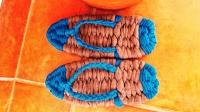 nuno-zori: maak milieuvriendelijke massage slippers!