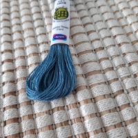 dun sashiko garen 10m #209: blauwgrijs