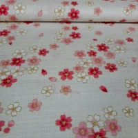 Japanese cotton satin- natural (price for 25cm)