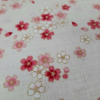 Japanese cotton satin- natural (price for 25cm)