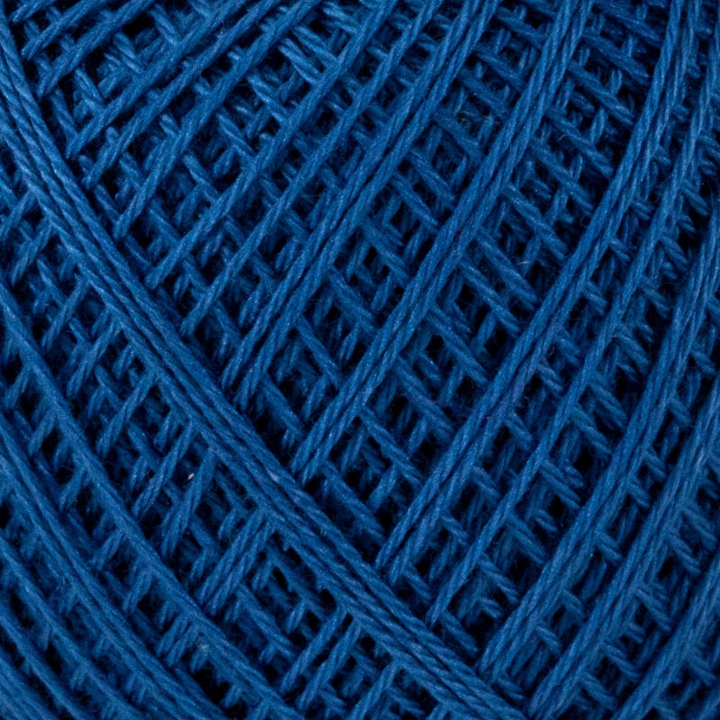 dun sashiko garen 80m #210: kobaltblauw
