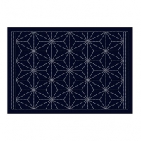 sashiko placemat indigo #L2003