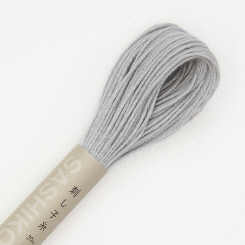 sashiko garen 20m #28: parelgrijs