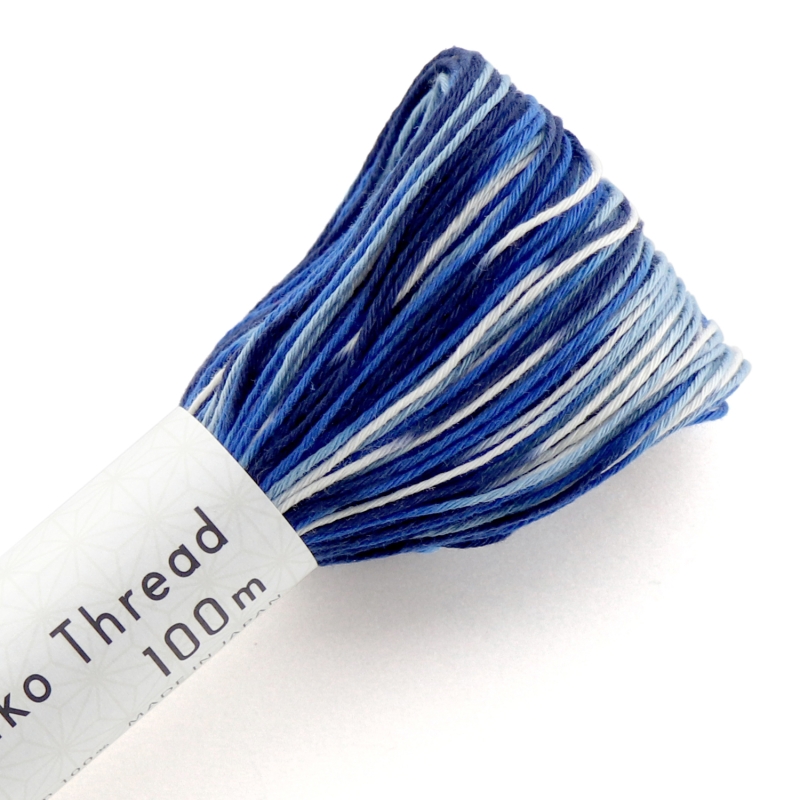 sashiko garen 100m #151: Delfts blauw