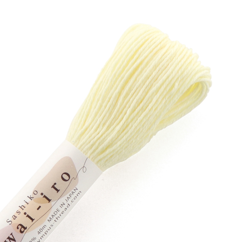 sashiko garen 40m #A2: pastelgeel