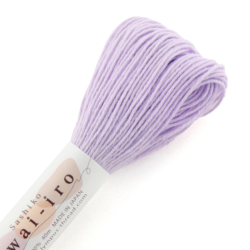 sashiko garen 40m #A5: pastellila