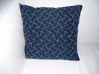 sashiko hana-fukin indigo #211: tsunagi