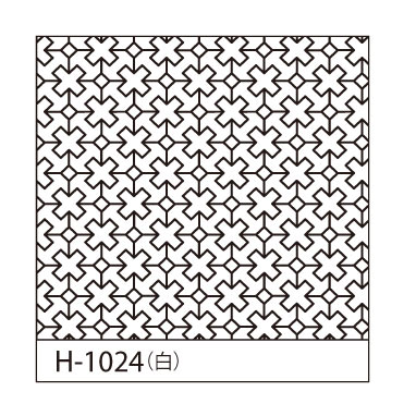 sashiko hana-fukin wit #H-1024: cross tsunagi