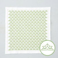 sashiko hana-fukin wit (voor dun garen) #H-1088
