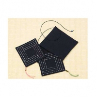 sashiko kit #232 &ndash; onderzetters lijnen