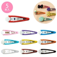 haarclips voor tsumami zaiku &ndash; 6 stuks &ndash; wit