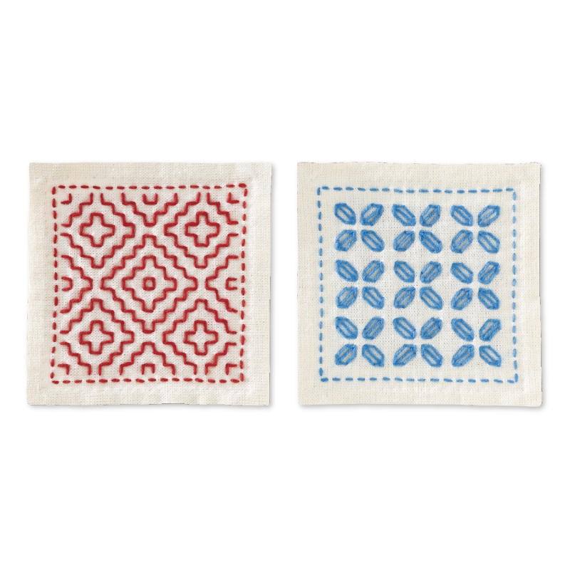 Olympus sashiko starter kit SK-481 &ndash; kaki no hana & hanazashi