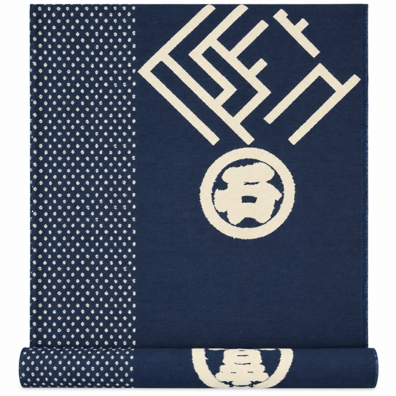 takumi vintage 2010-1B &ndash; indigo &ndash; paneel 110 &times; 60 cm