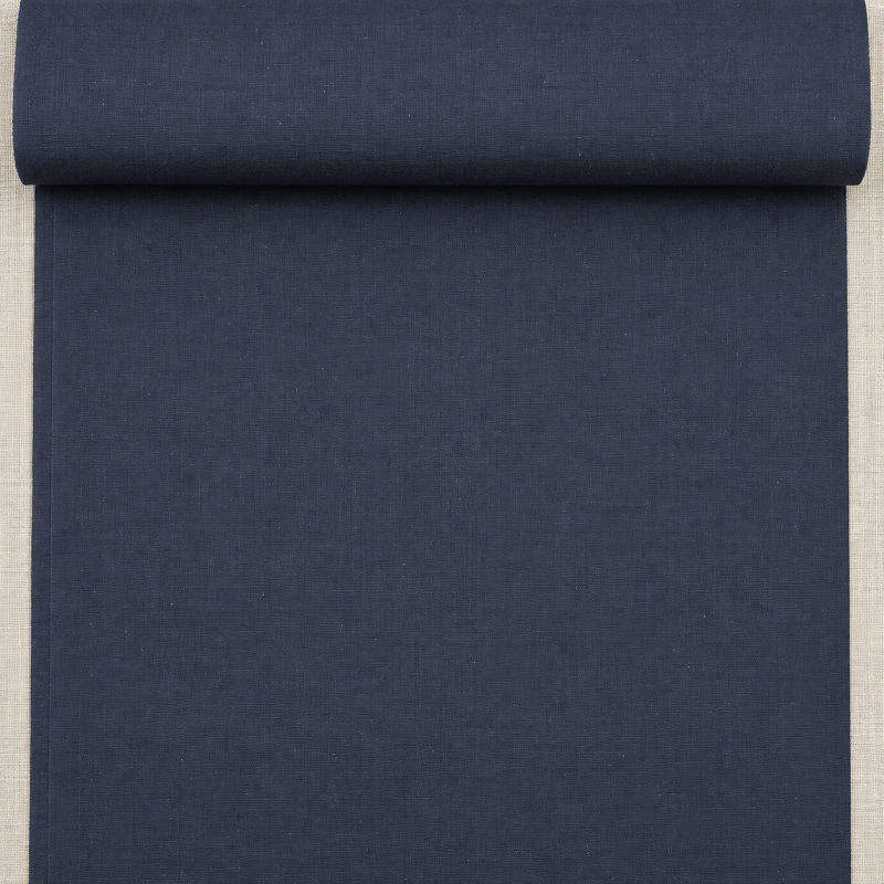 sashiko stof no. 4500 #107 &ndash; indigo &ndash; 25 cm