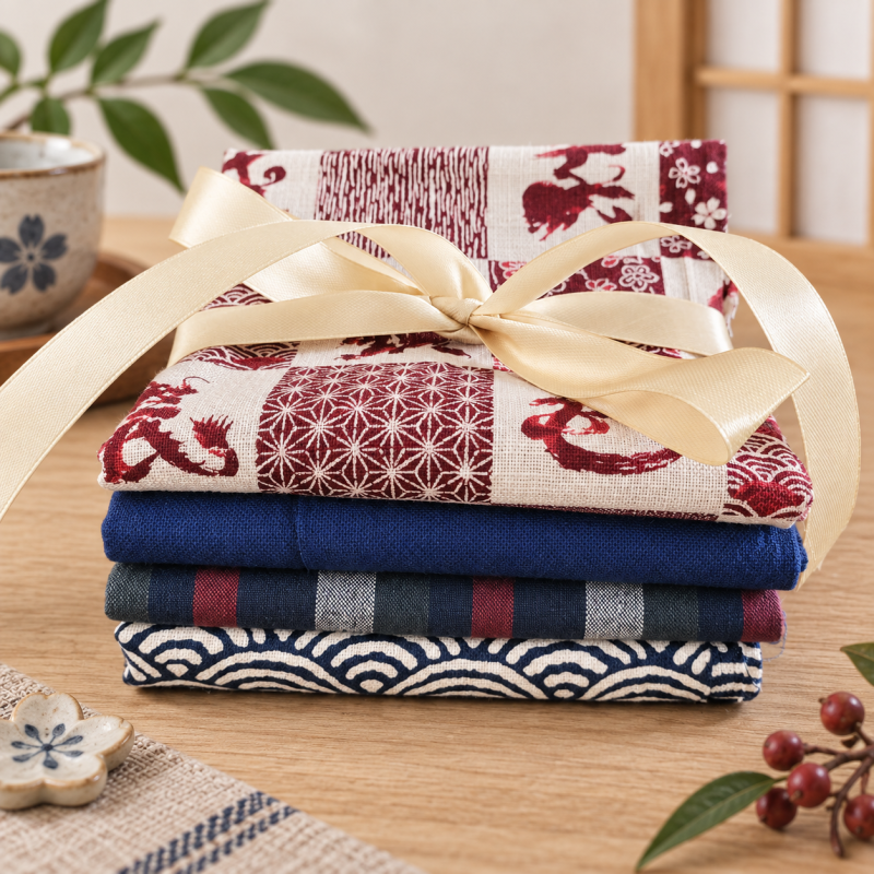 japanse stoffenbundel klassiek Japan &ndash; 4 fat quarters