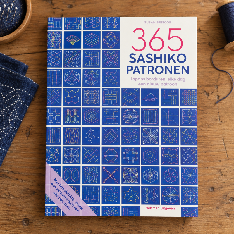 365 Sashiko-patronen | Susan Briscoe