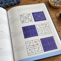 365 Sashiko-patronen | Susan Briscoe