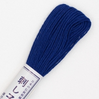 sashiko garen 20 m #18:  koningsblauw